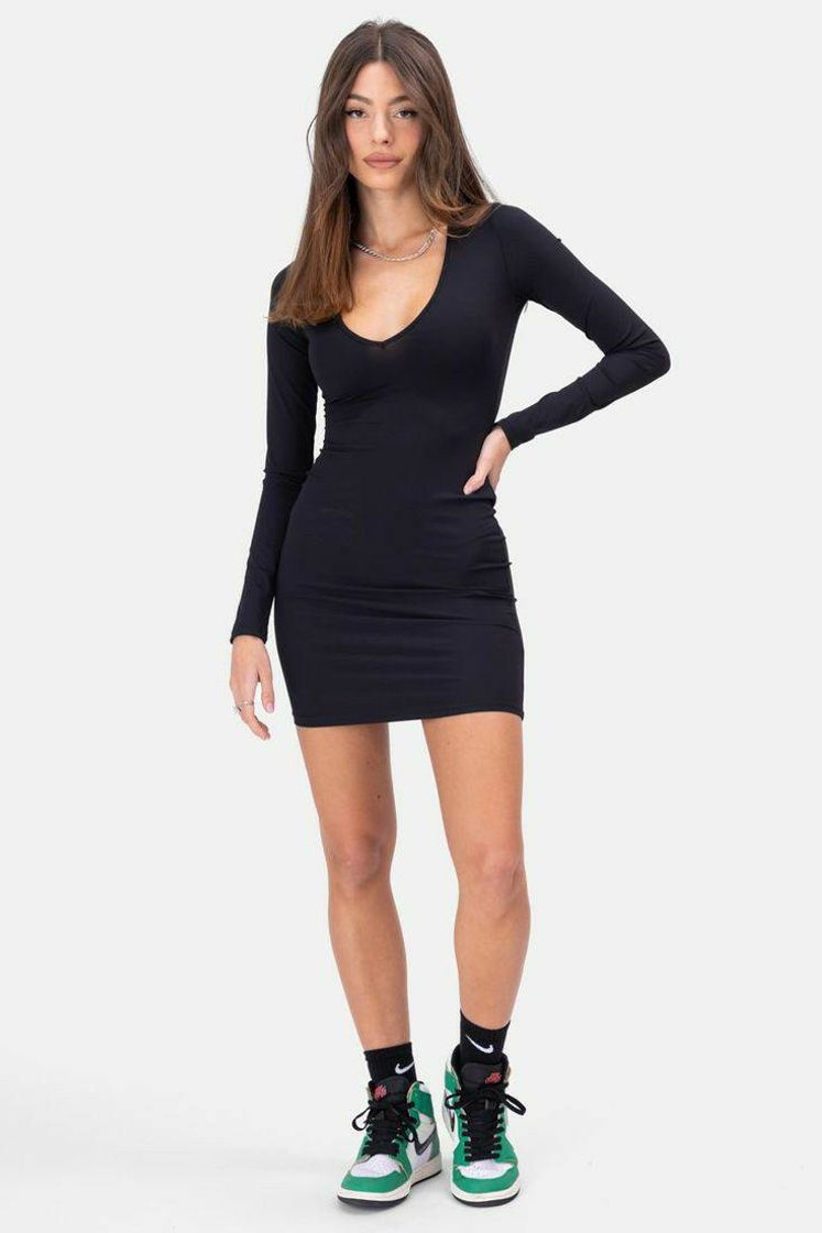 Fashion Lloyd Ribbed Mini Dress