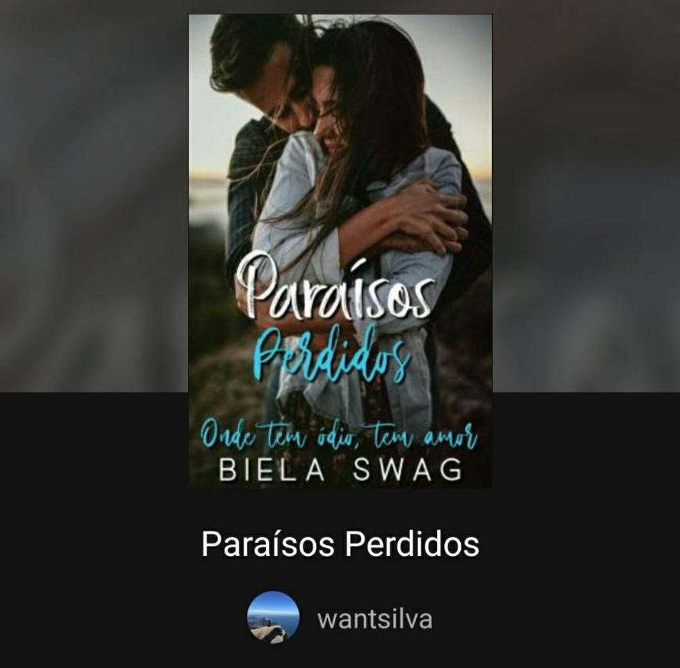 Libro Paraíso perdido wattpad 