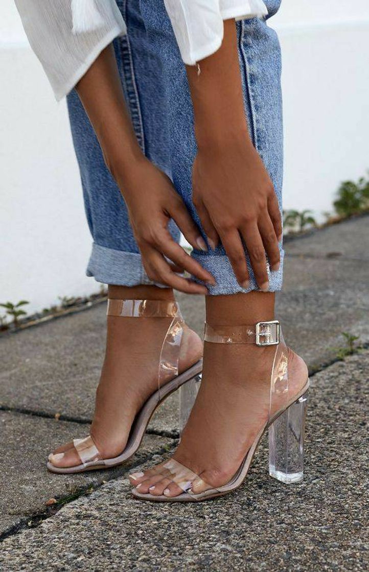 Fashion Sapatos transparentes