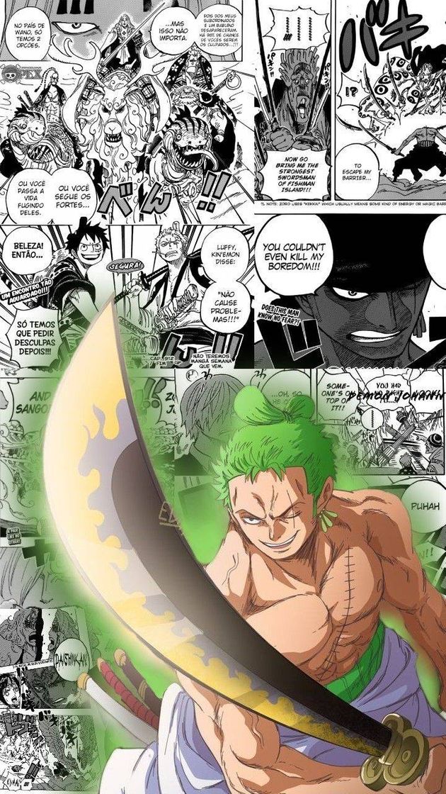 Moda Roronoa Zoro💚