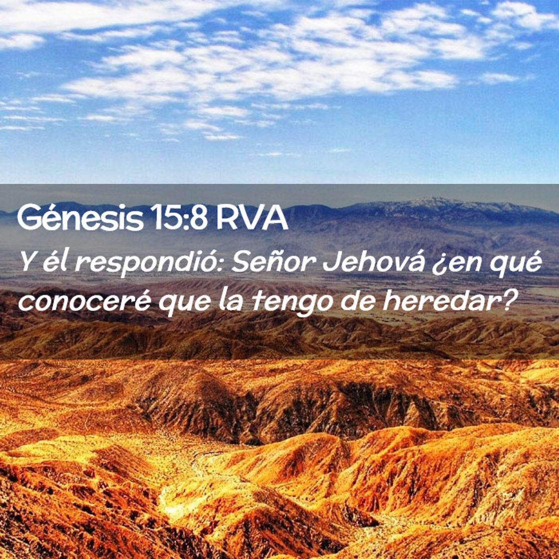 Moda Génesis 15:8-9