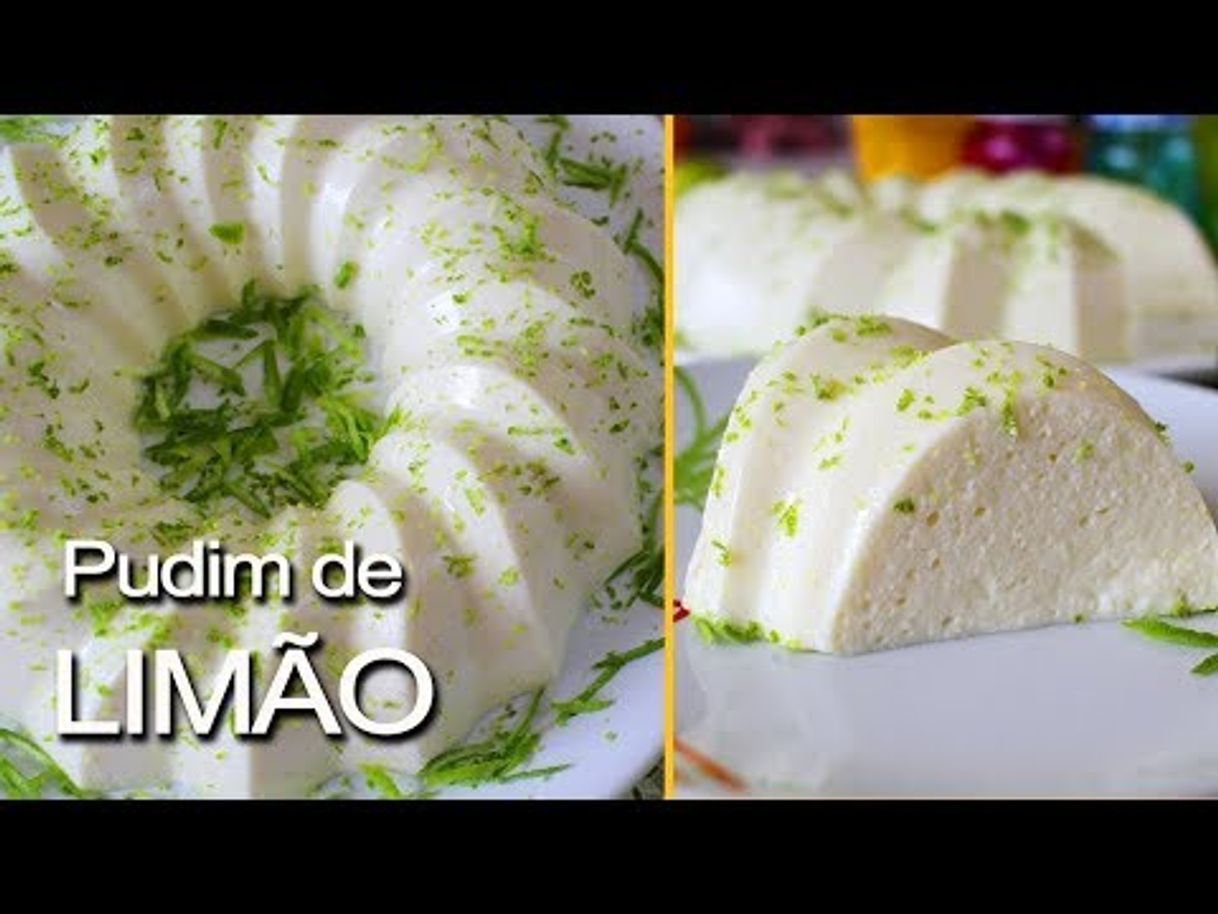 Fashion PUDIM DE LIMÃO SEM FORNO SUPER REFRESCANTE - YouTube