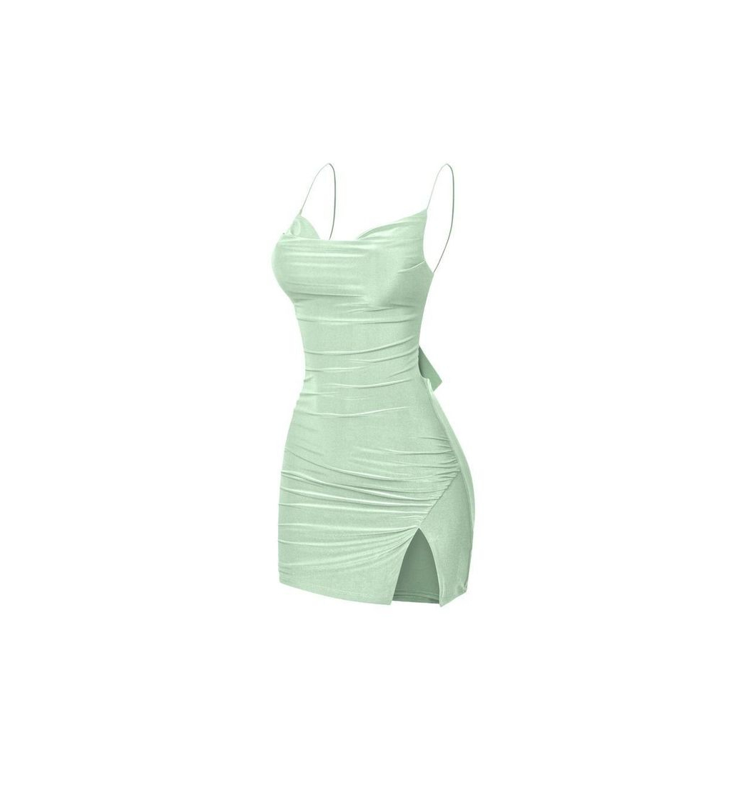 Social Vestido verde claro 