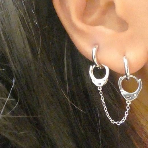 Piercing orelha. 👂💖