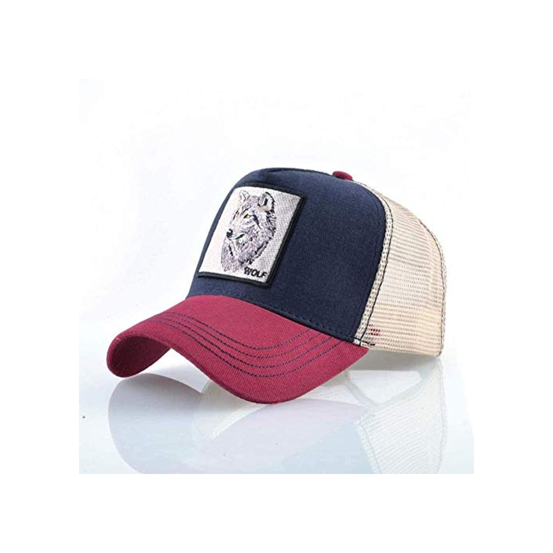 Moda XJIUER hat Verano Unisex Hip Hop Animal Bordado Hombres Hombres Gorras de