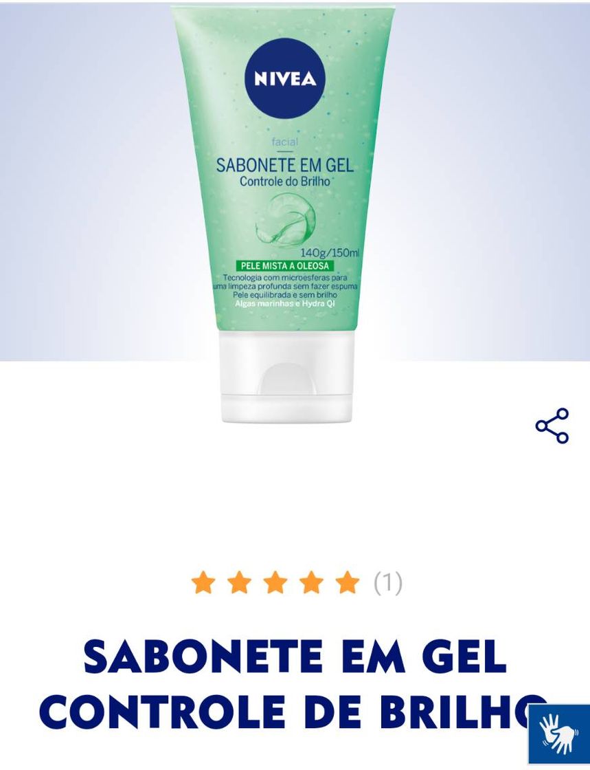 Fashion nivea sabonete em gel 