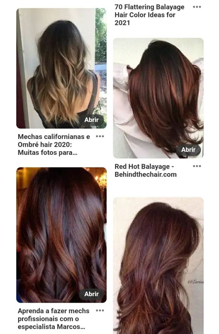 Moda Pintar o cabelo