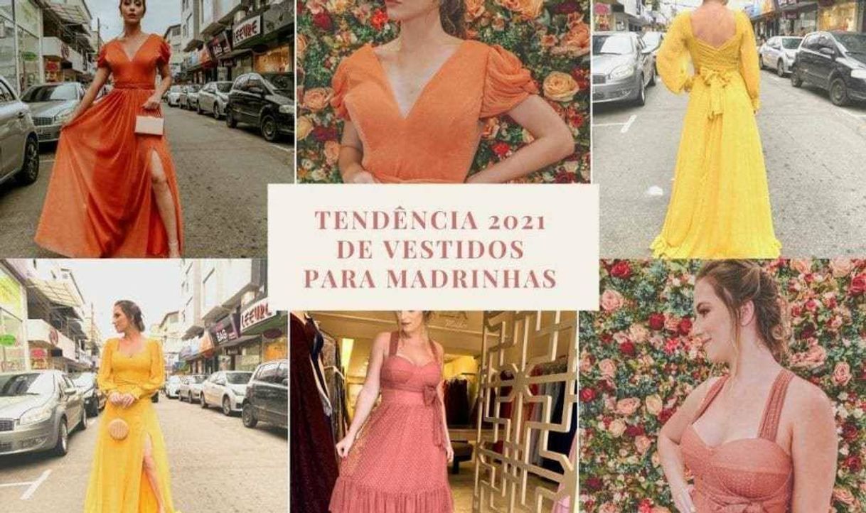 Moda TENDÊNCIA 2021 de vestidos para madrinhas