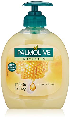 Product PALMOLIVE jabón líquido de manos leche y miel dosificador 300 ml