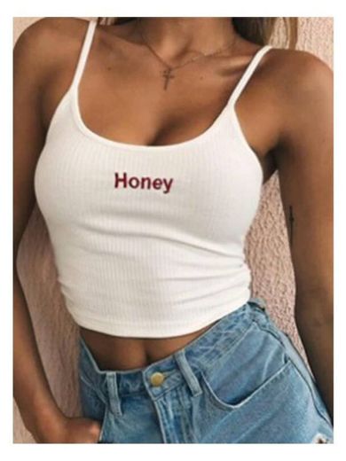 Cropped honey
