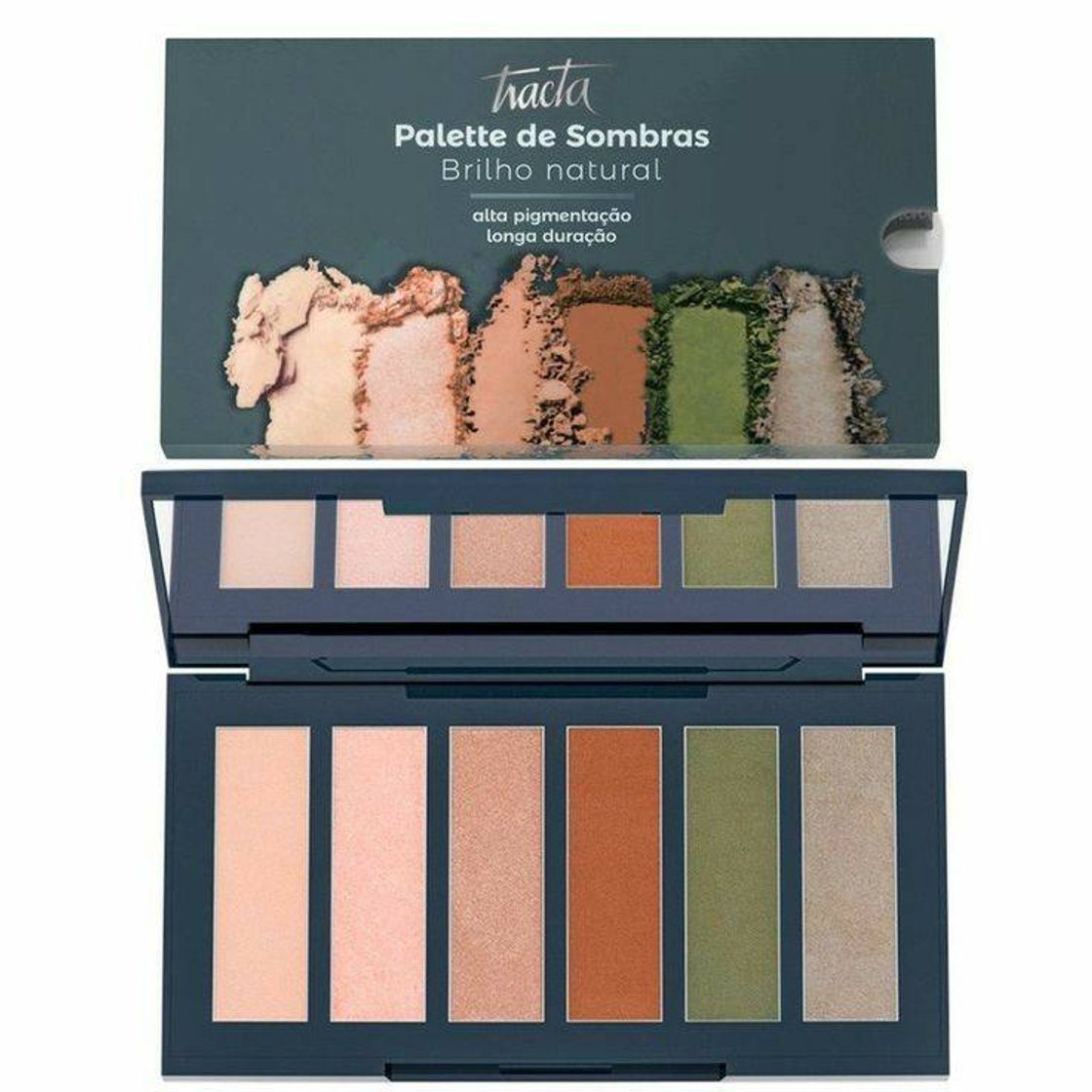 Products Paleta de sombras tracta brilho natural 