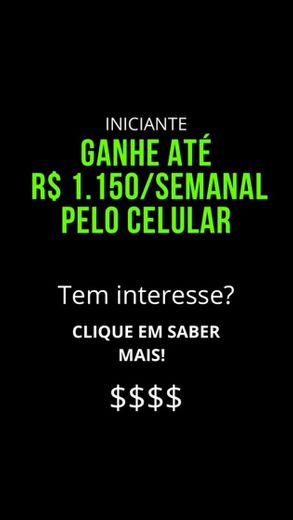 💰⚠️Internet Lucrativa⚠️💰