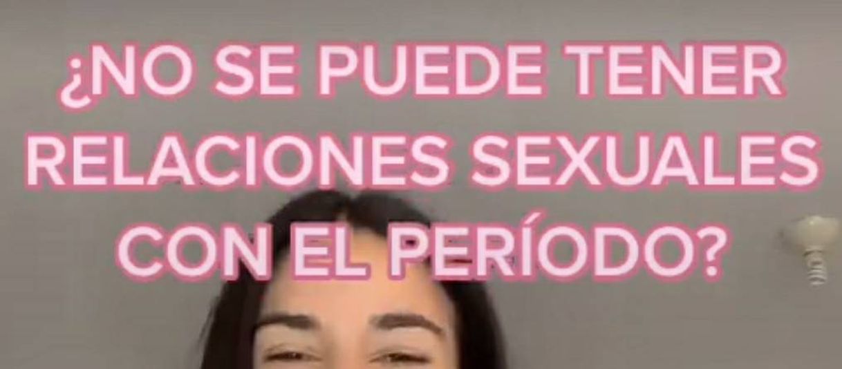 Moda ¿Puedes tener relaciones sexuales durante la regla? 🧐😁