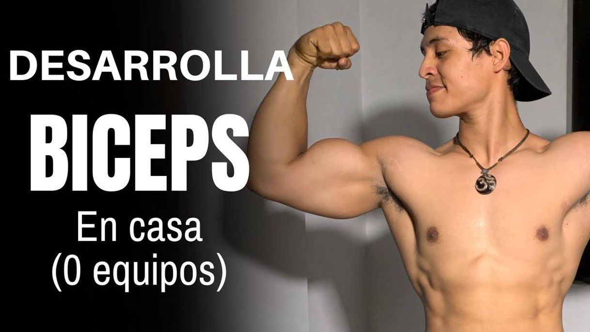 Biceps en casa 0 equipos 😎