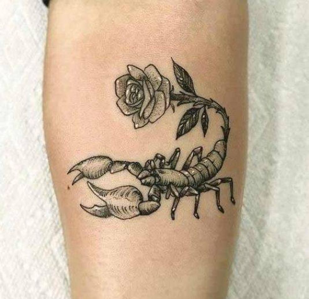 Moda Escorpião tattoo