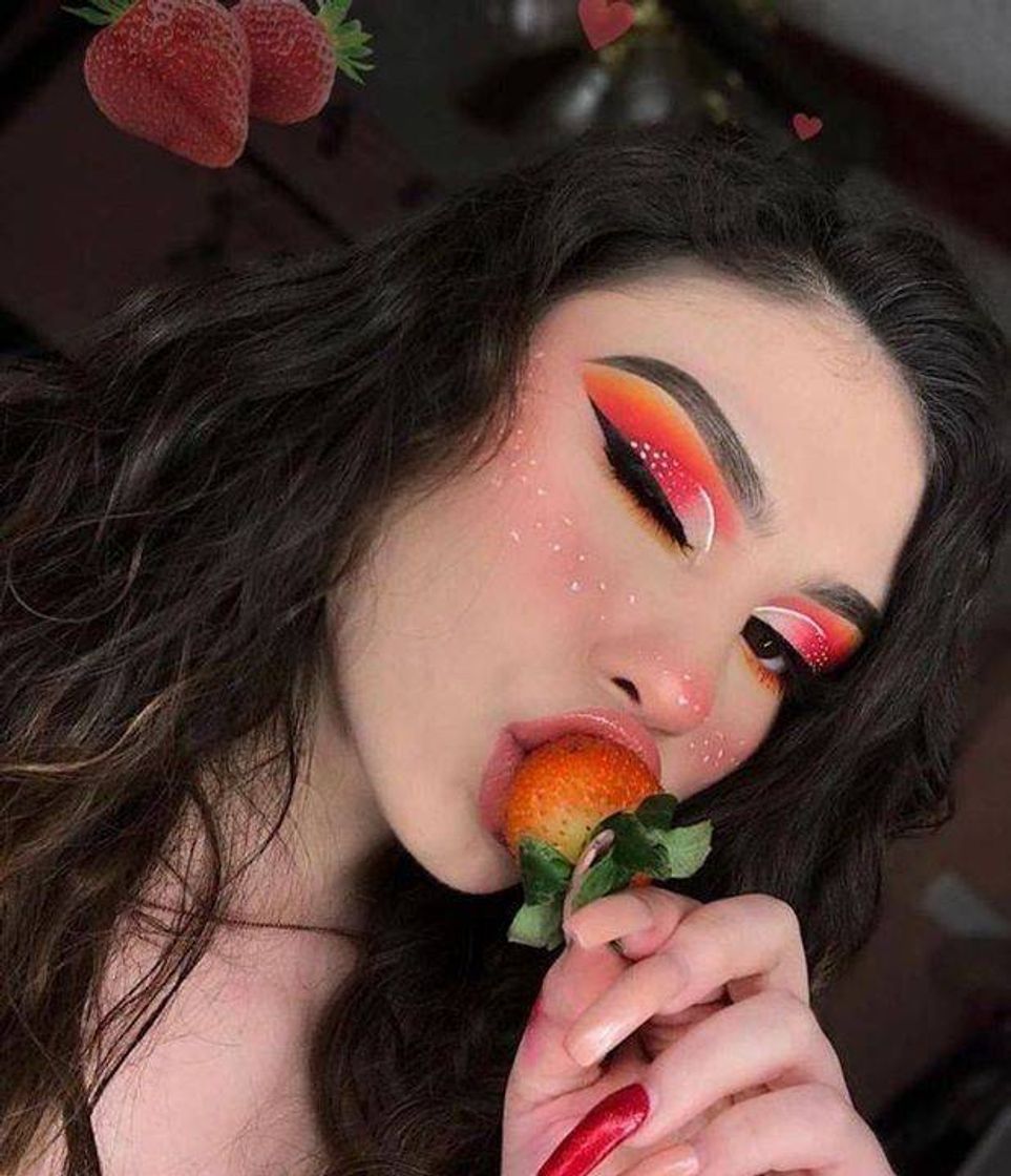 Moda Inspirações de maquiagens de frutas 