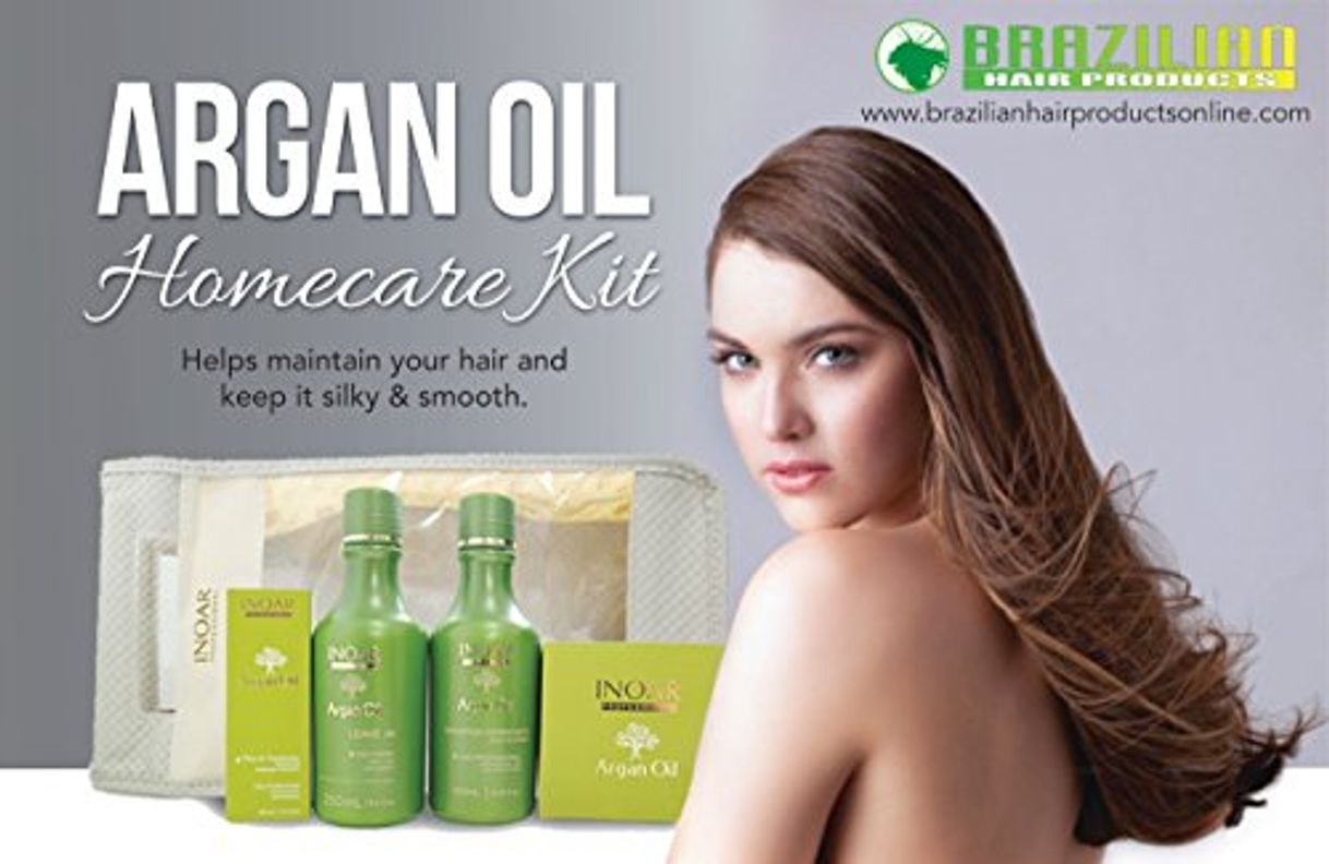 Belleza Inoar Brasileña Argan Oil Home Kit De Cuidado Kit completo