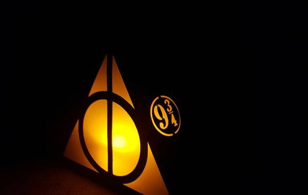 Social Luminária Harry potter