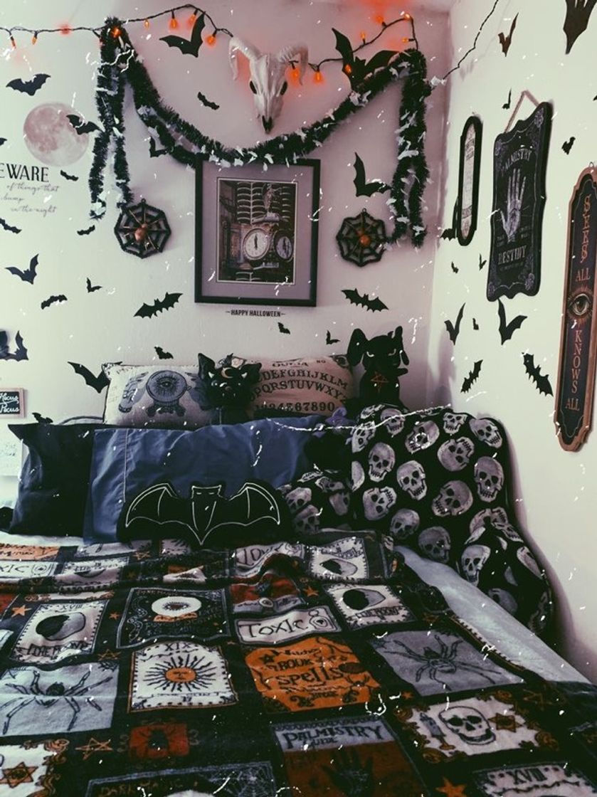 Fashion 👻 quarto de Halloween 🎃 