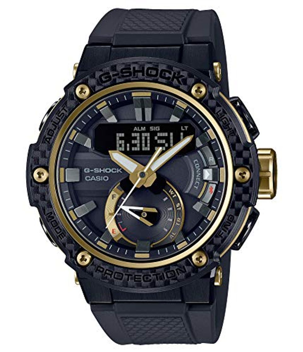 Social Casio G-Shock GST-B200X-1A9JF G-Steel Carbon Core Guard Reloj solar para hombre
