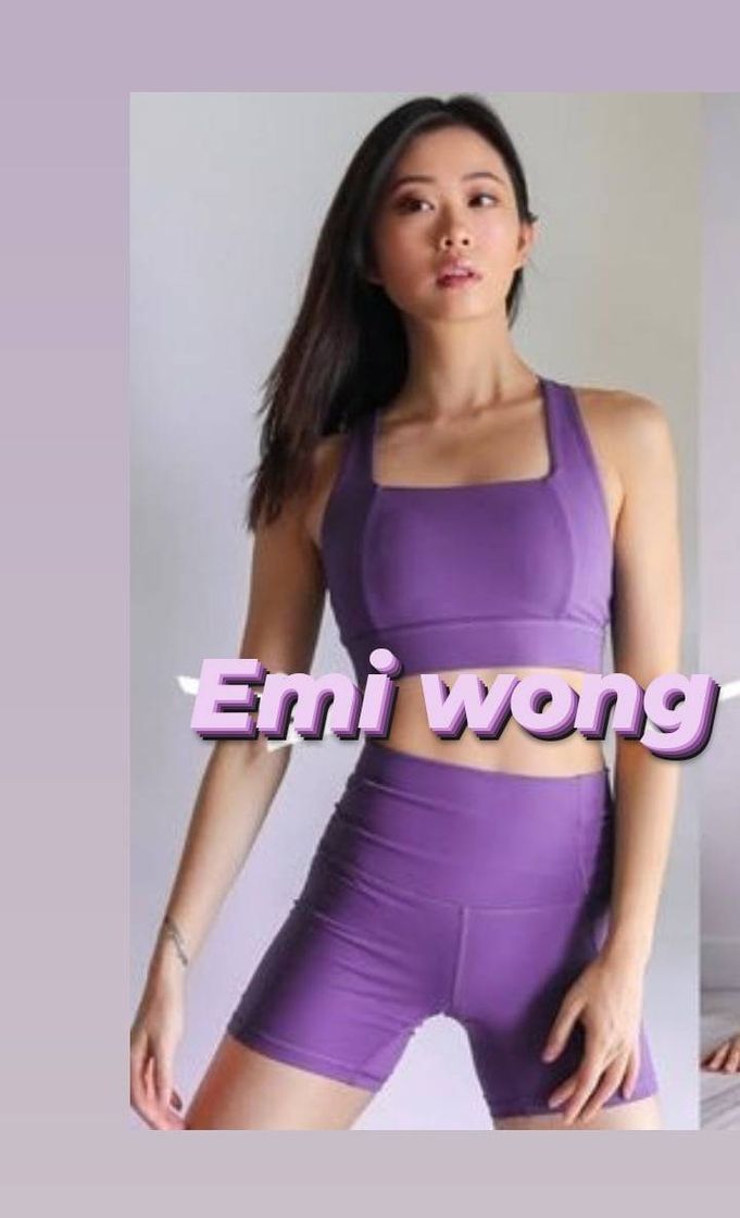 Fashion Emi Wong 🏋🏻‍♀️💜✨