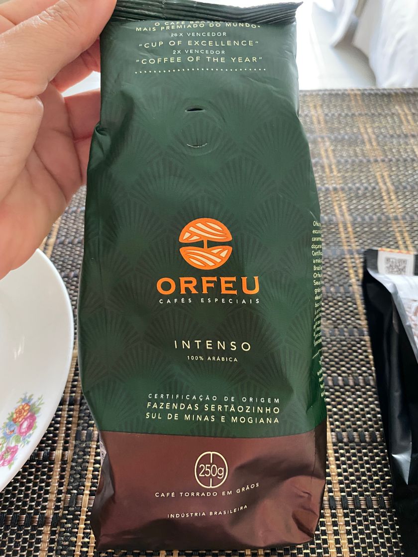 Moda Café Torrado em Grãos Intenso 250g - Café Orfeu - Cafe Orfeu - Loja