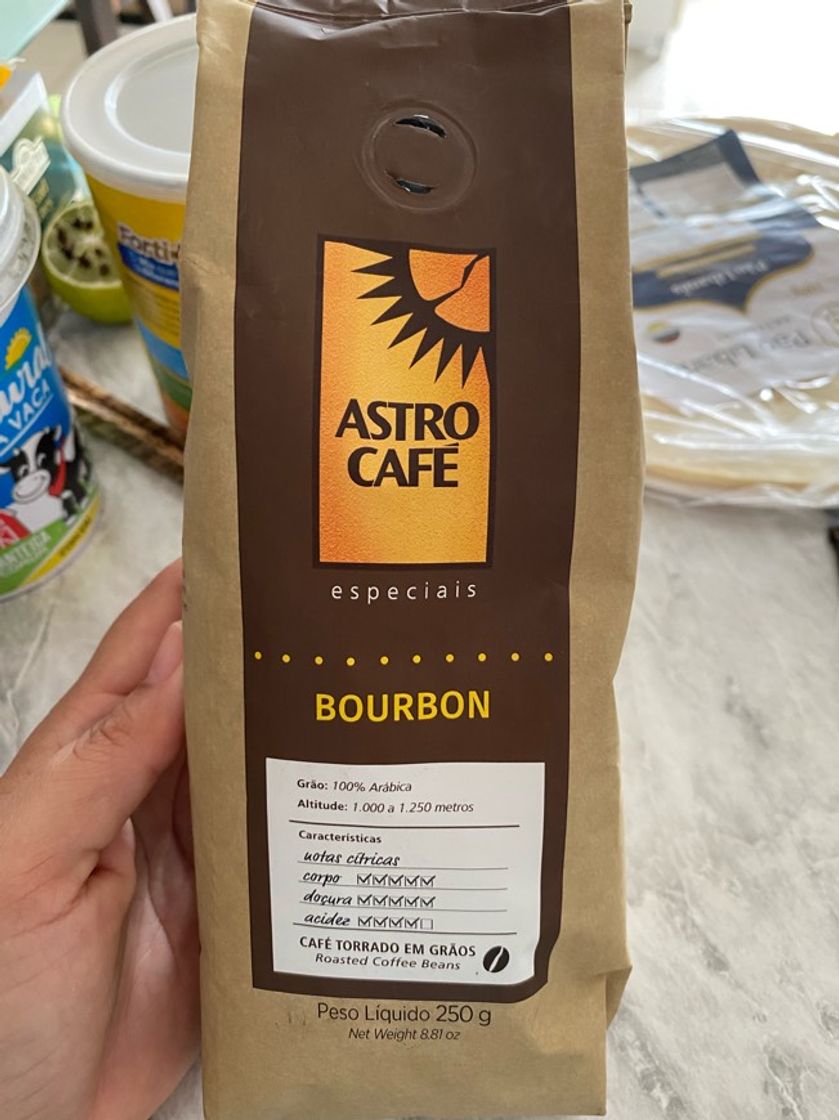 Producto Café Astro Bourbon em grãos 250 g