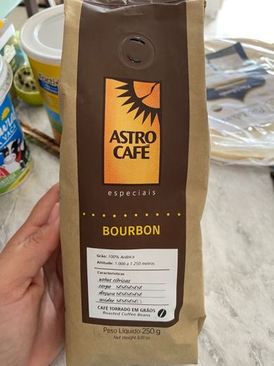 Café Astro Bourbon em grãos 250 g