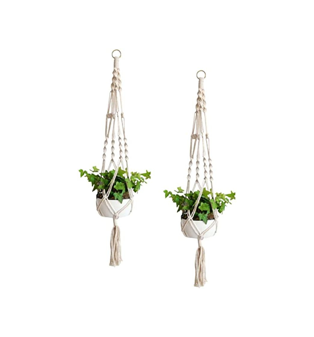 Products NICEXMAS 3 Pcs Cabides de Plantas de Macrame Pendurado