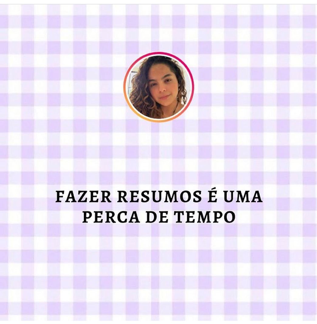 Moda Fazer resumos 