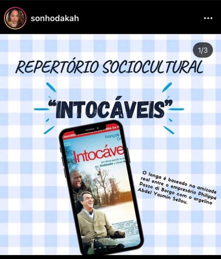 Filme “ Os intocáveis”