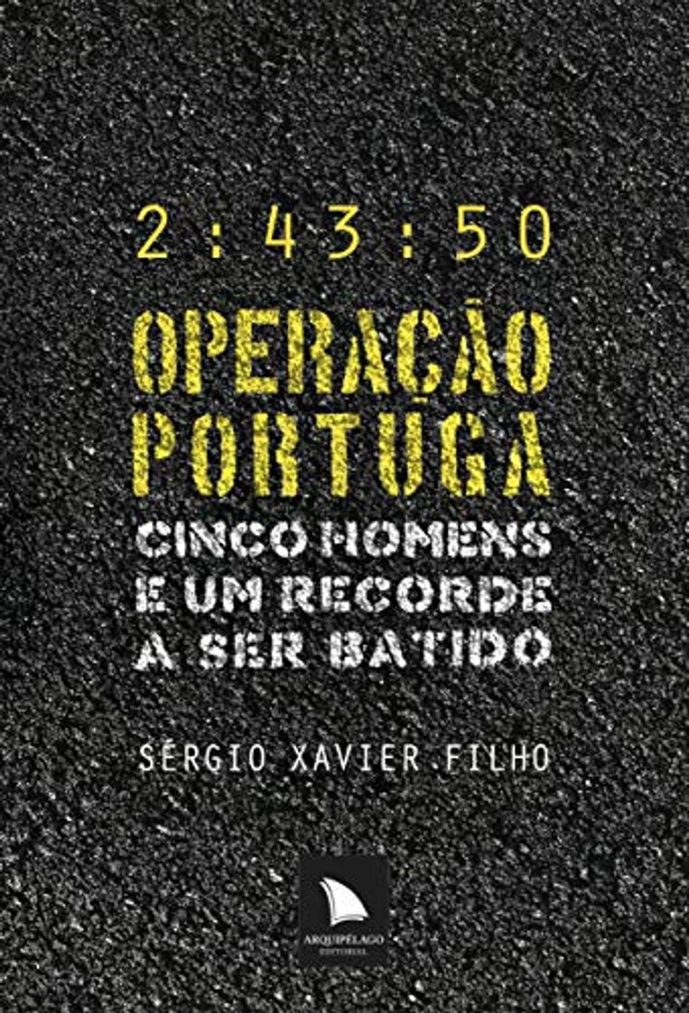 Book Operação Portuga. Cinco Homens E Um Recorde A Ser Batido