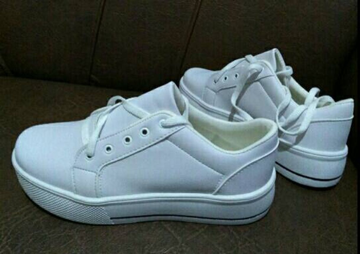 Fashion Tênis Casual Extra Confort Sintético Branco 