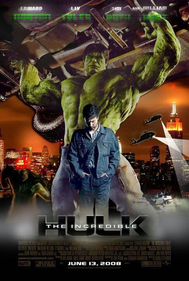 Película El increíble Hulk