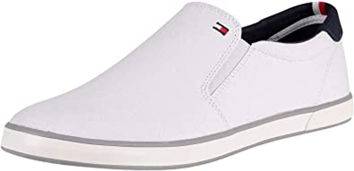 Product Tommy Hilfiger H2285ARLOW 1D, Zapatillas para Hombre, Gris