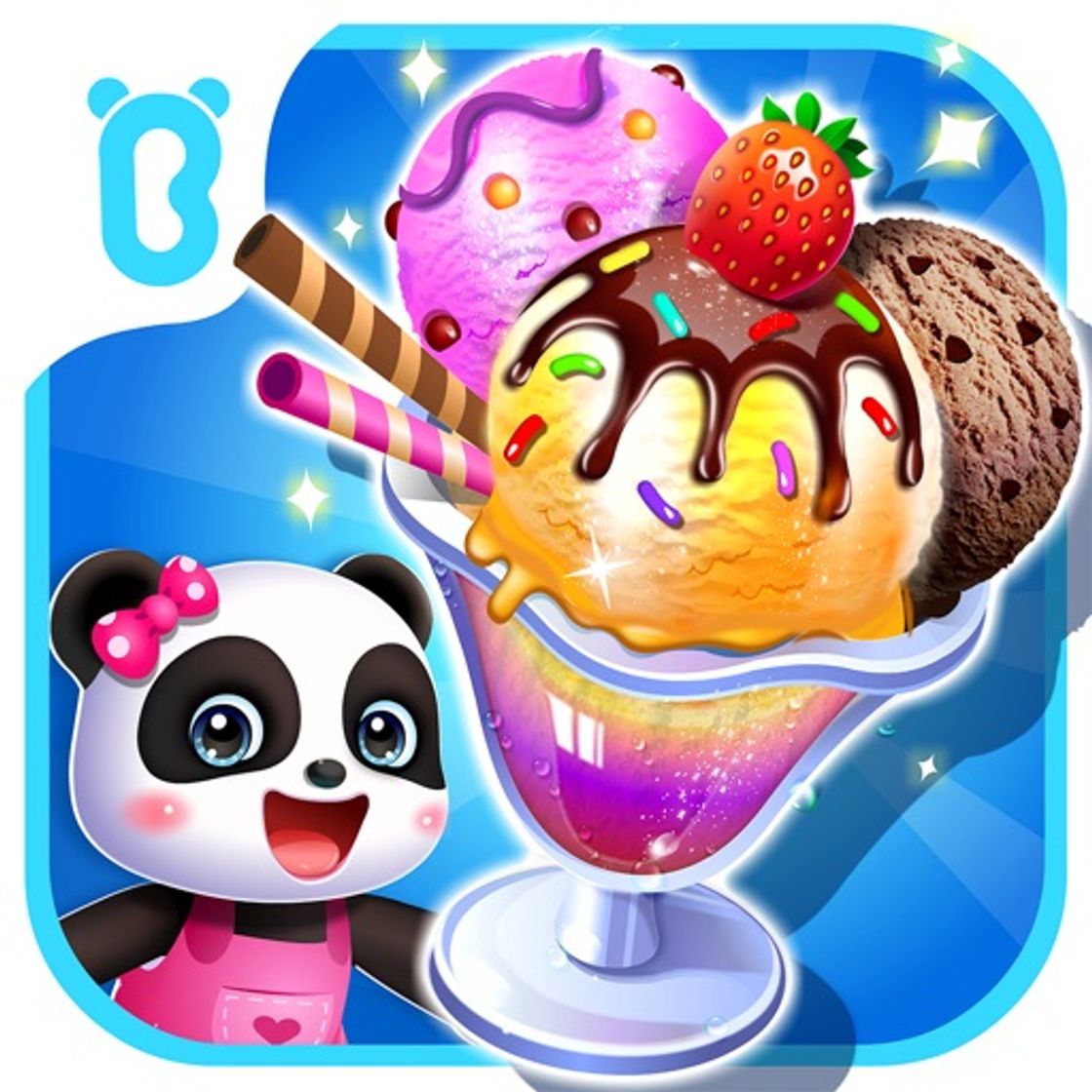 Aplicaciones ICE Cream & Smoothies -BabyBus