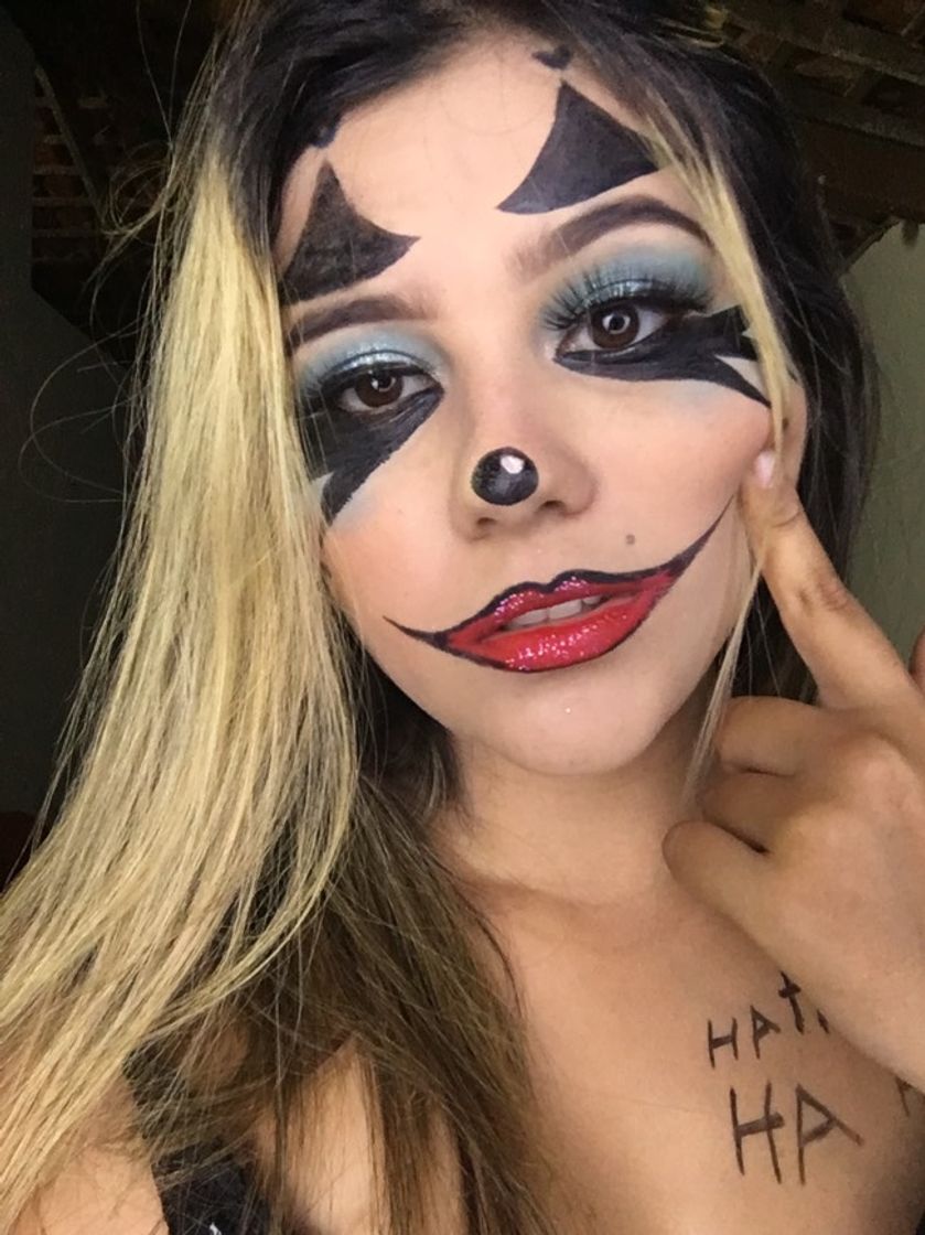 Fashion Make palhaço Halloween 👻