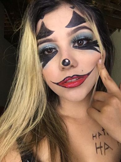 Make palhaço Halloween 👻