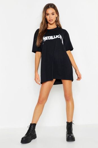Oversize dress with t-shirt