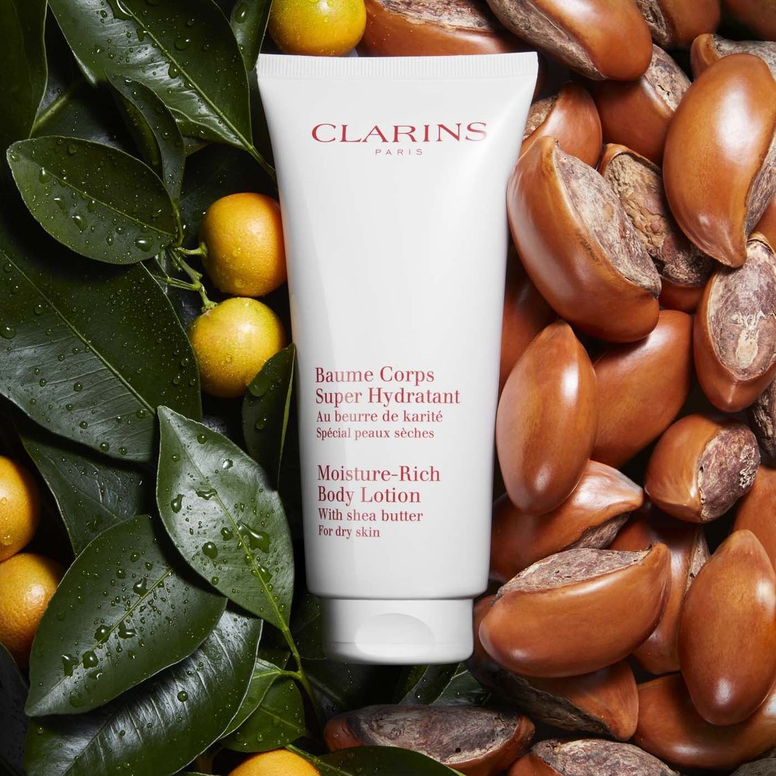 Belleza Clarins Baume Corps Super Hidratante Spécial Peaux Sèches 200 ml