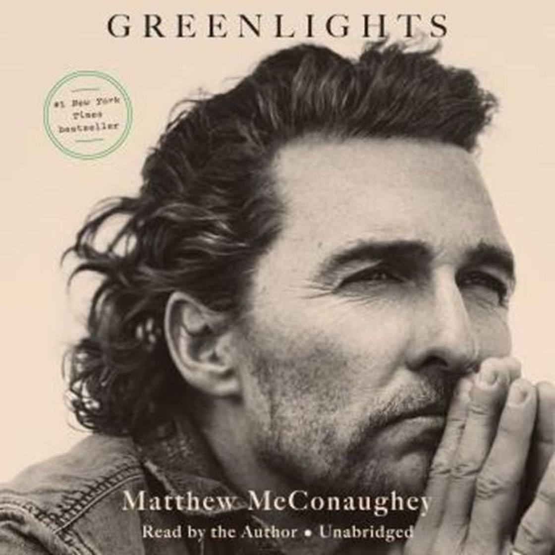 Book Greenlights - Matthew McConaughey