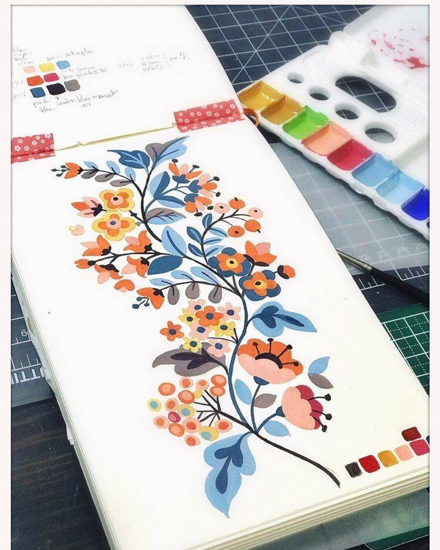 Moda Pintura em aquarela!!