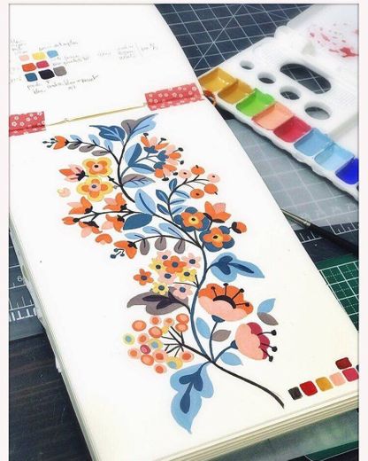 Pintura em aquarela!!