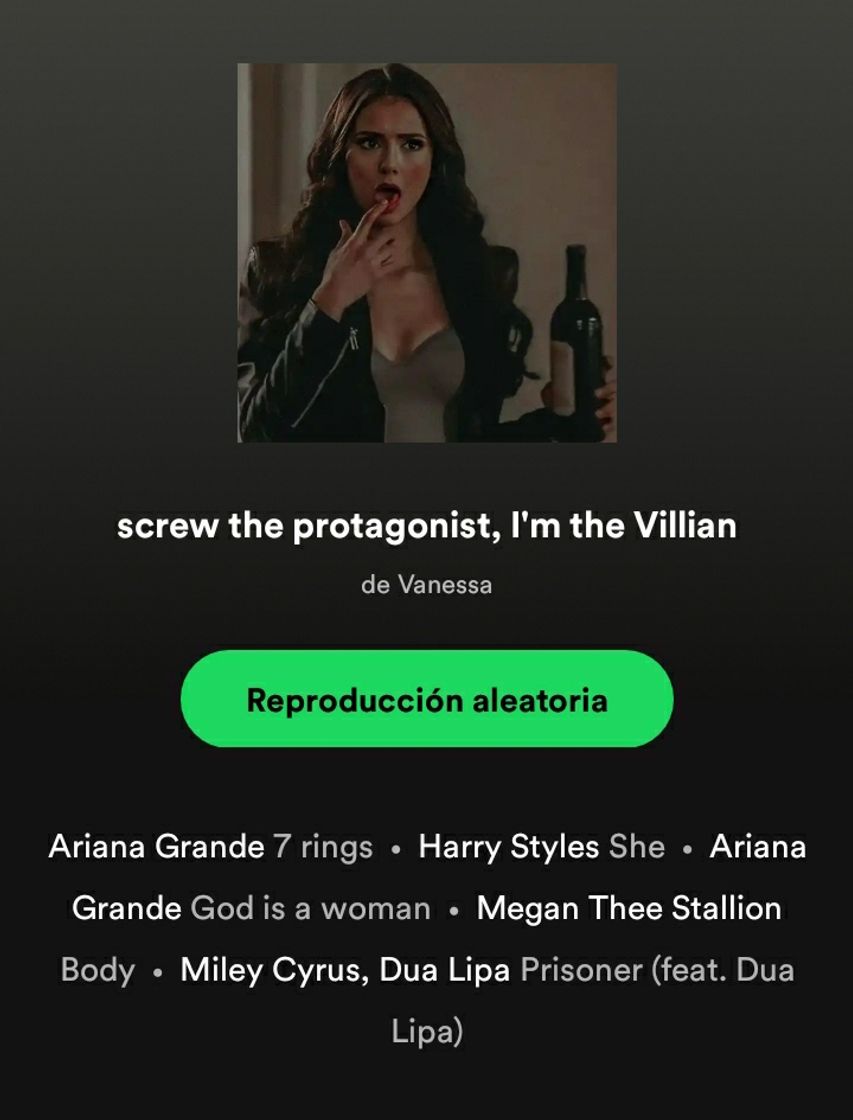 Canción Screw the protagonist, i'm the villian