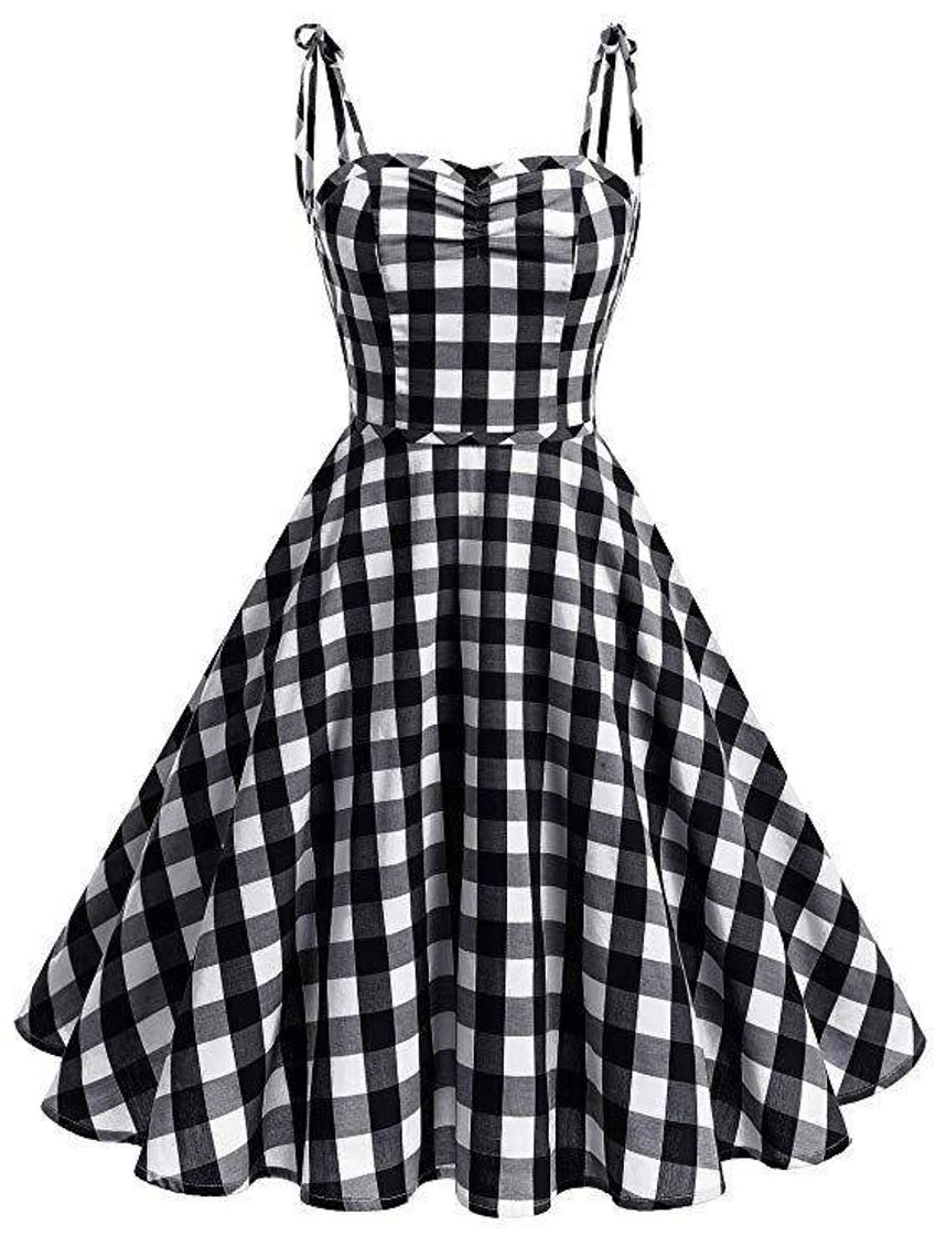 Moda Wedtrend women's vintage polka audrey dress 1950s