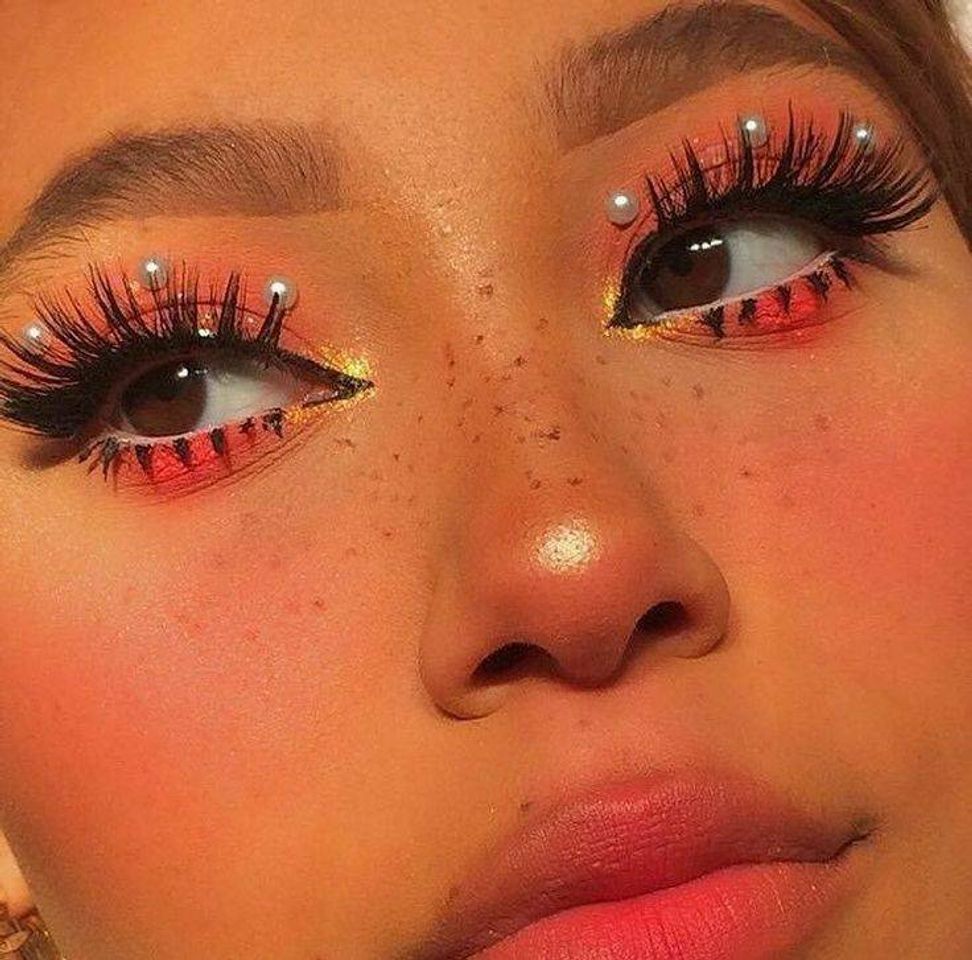 Fashion Fake eyelashes makeup