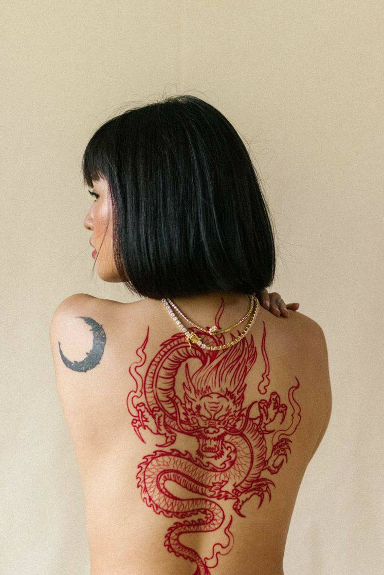 Fashion Dragon tattoo