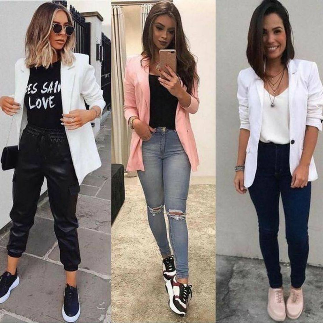 Moda Look com blazer