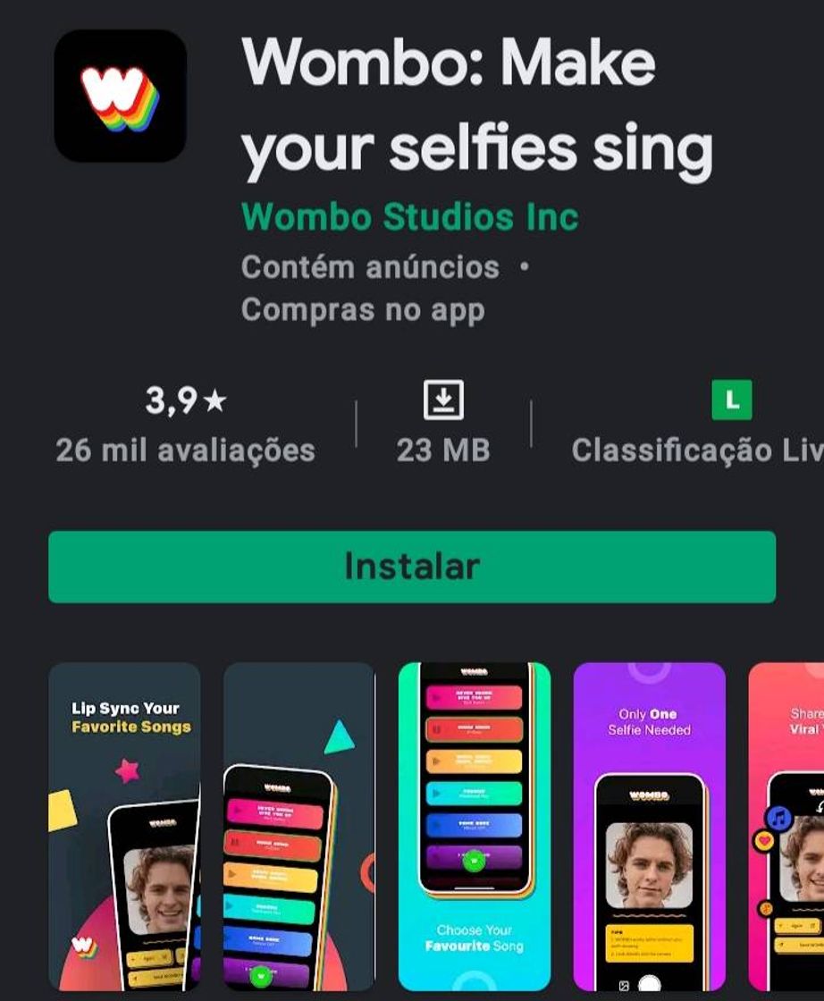 Wombo app