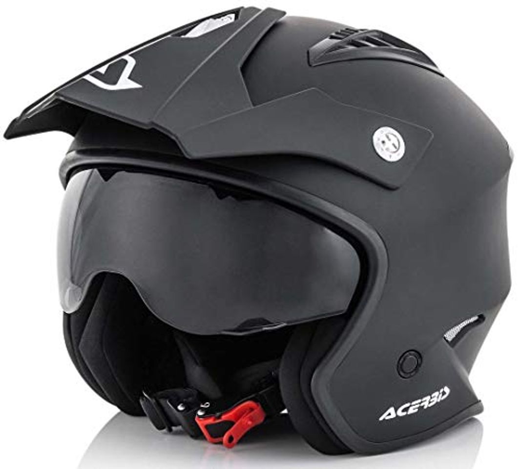 Producto Acerbis 0022569.091.064 Jet Aria Casco, color Negro, size M